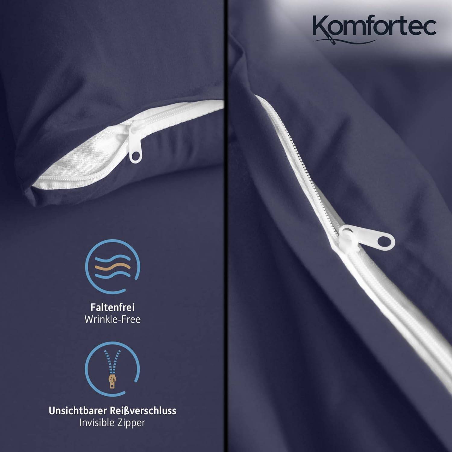 Bettbezug-Set, 155 cm * 200 cm für Bett und Schlafzimmer – Detailansicht 27