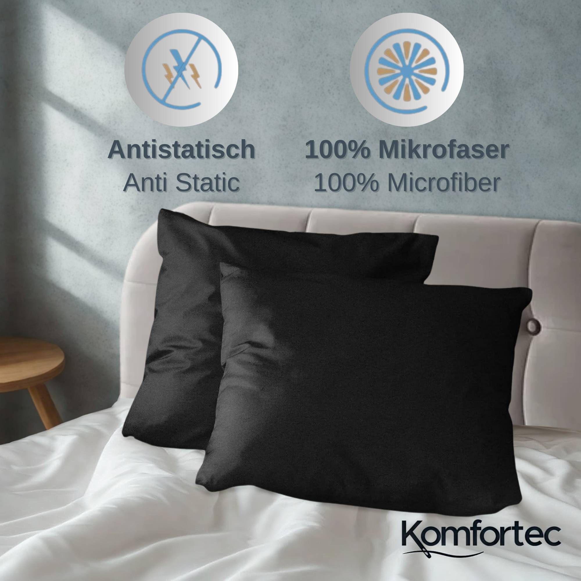 Bettbezug-Set, 220 cm * 200 cm für Schlafzimmer – Detailansicht 11