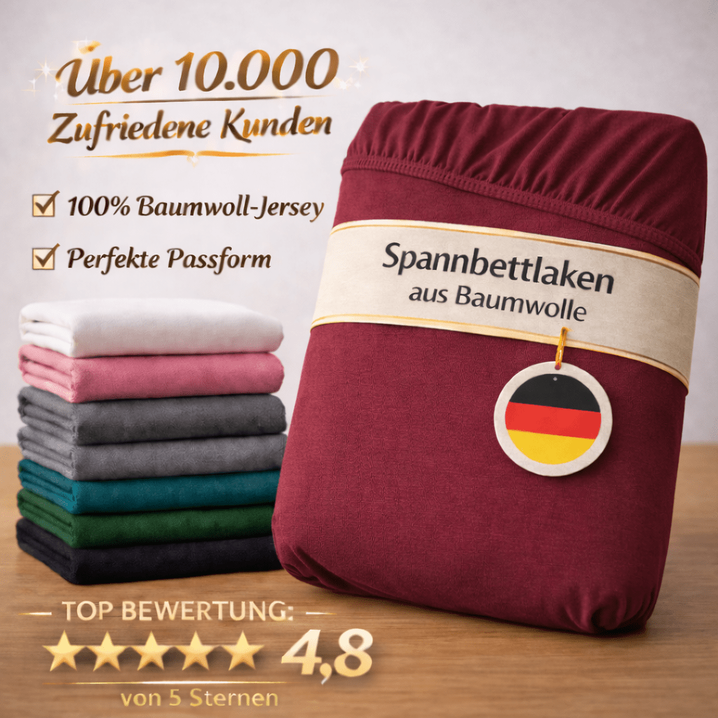 Bettbezug-Set, Bordeaux für Schlafzimmer – Detailansicht 30