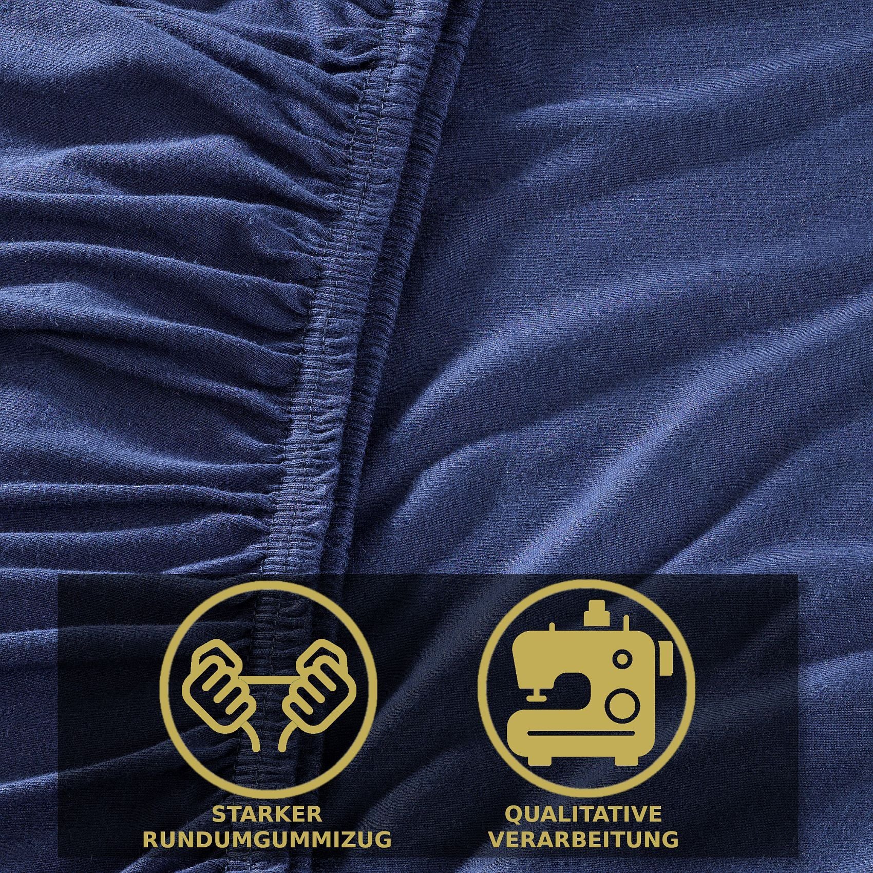 Bettbezug-Set, Weiß für Bett und Schlafzimmer – Detailansicht 42