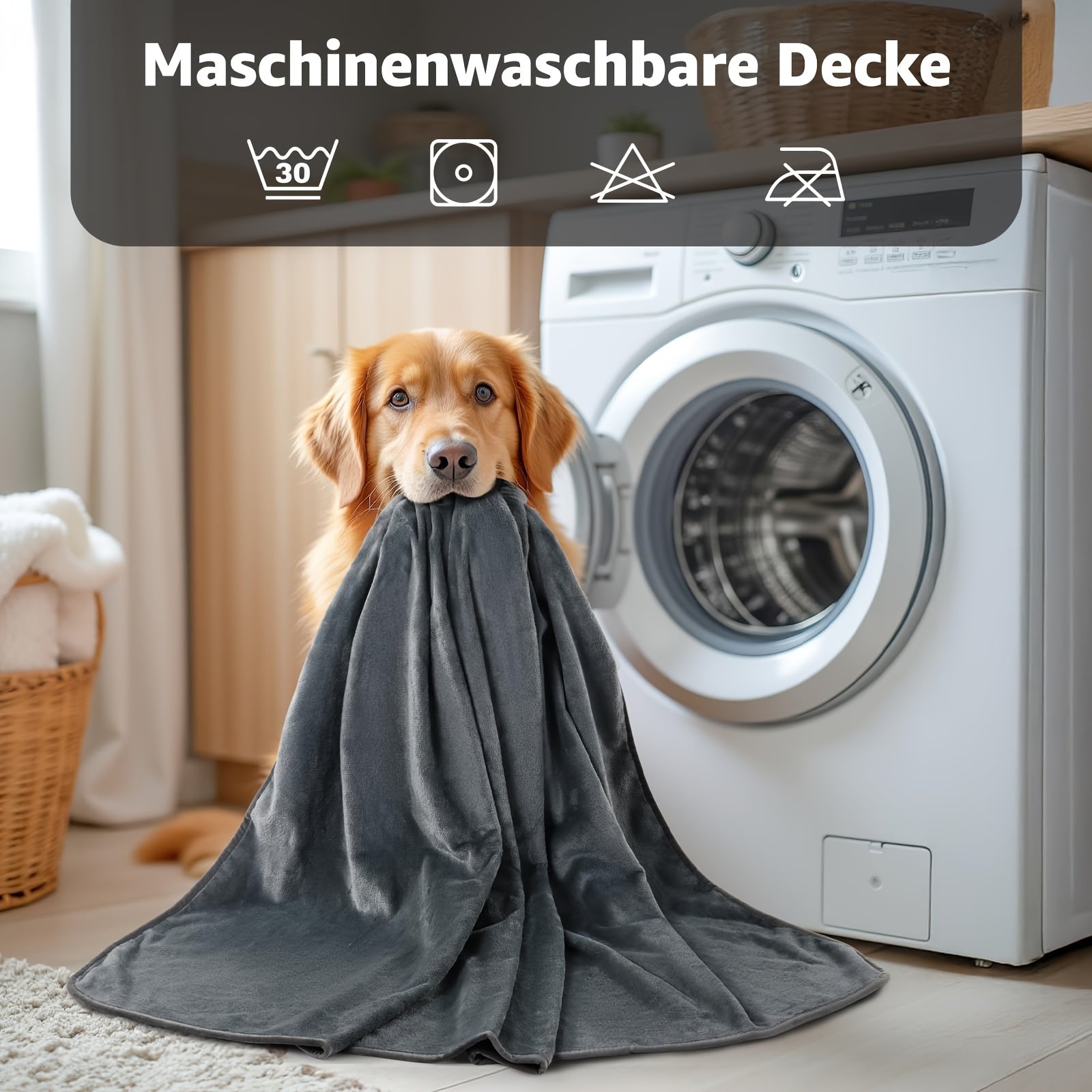 Bettdecke, 229cm für Schlafzimmer und Bett – Detailansicht 4