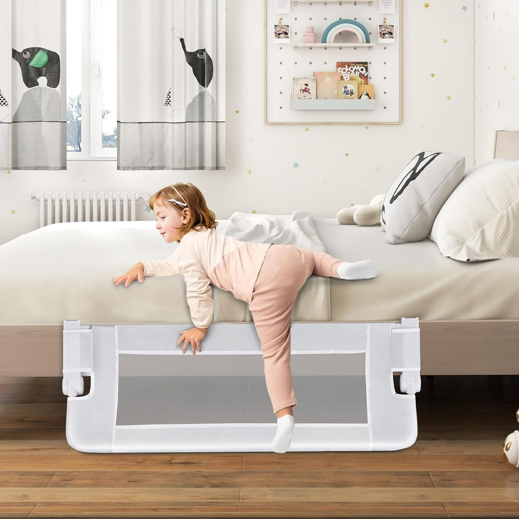 Bettgitter klappbar, faltbar für Schlafzimmer und Bett – Detailansicht 5