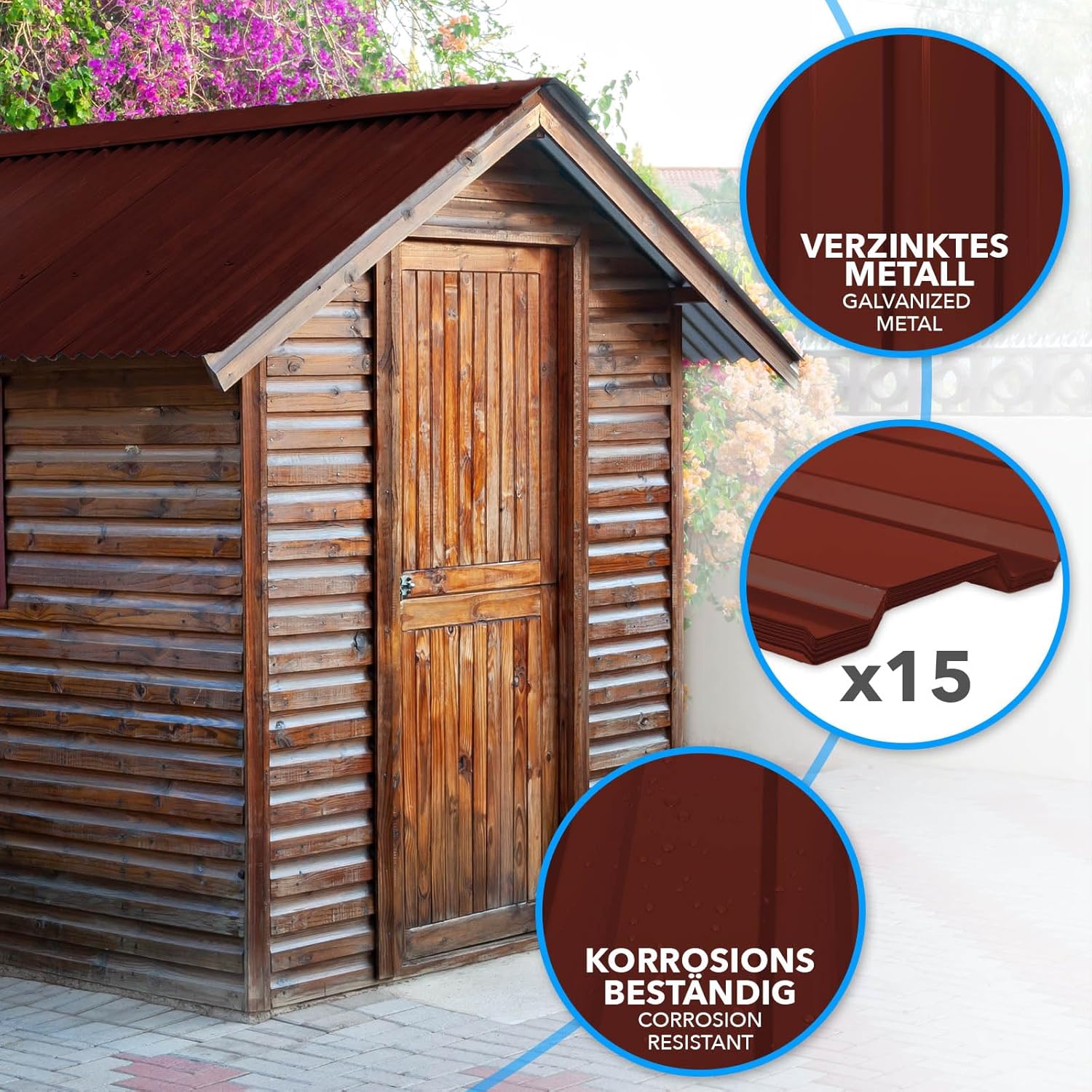 Bettlaken-Set, 15 Stück für Schlafzimmer und Bett – Detailansicht 32