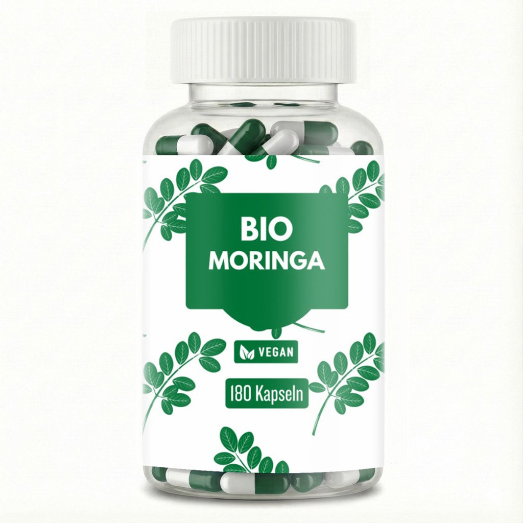Bio Moringa Kapseln hochdosiert, 1 für Haustiere und Zuhause – Hauptansicht