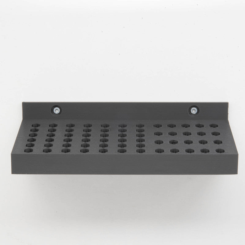 Bit Wandhalter Bithalter, Schwarz für 62 Bits Wandhalterung Sechskant Universal und Alltag – Detailansicht 4