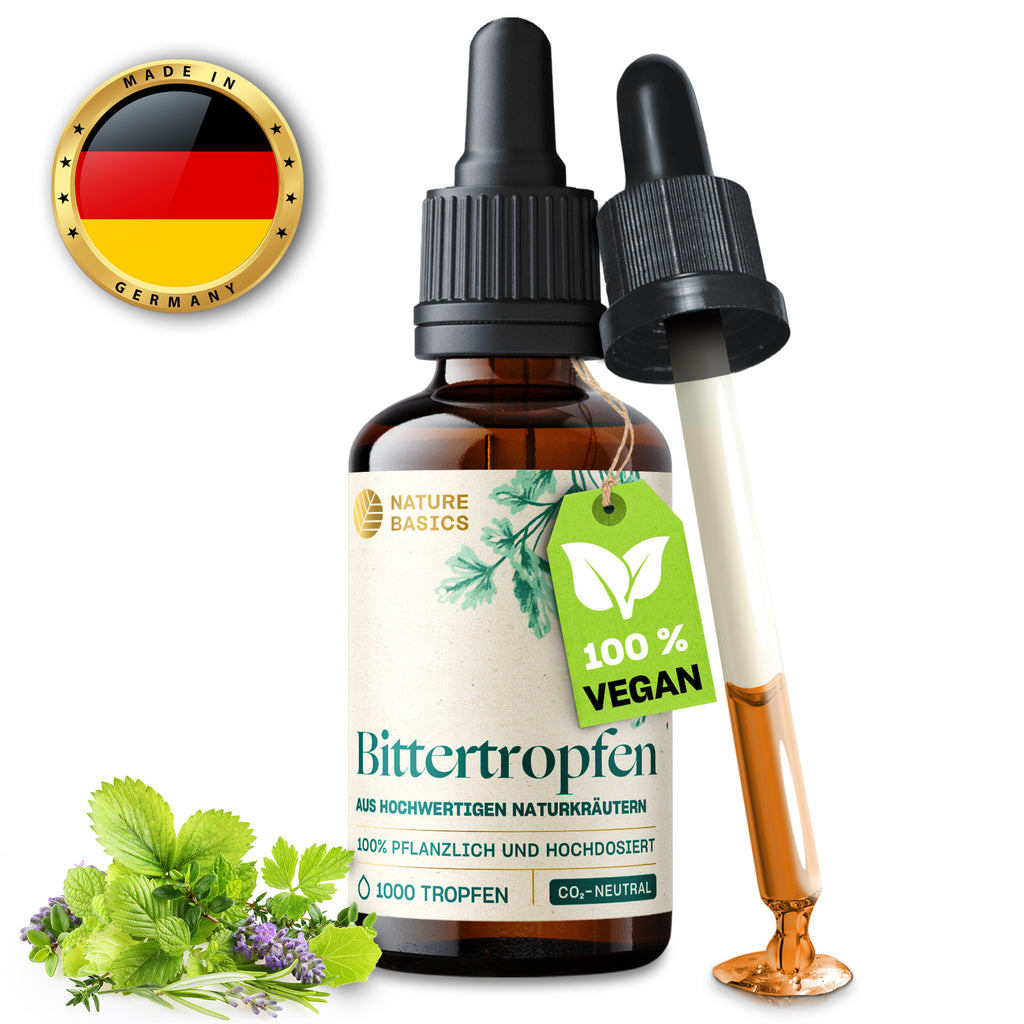 Bittertropfen, Glas für Alltag und Zuhause – Hauptansicht