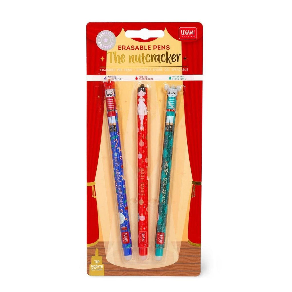 Bleistifte, Legami Gelstifte 3er Set The Nutcracker Weihnachten für Alltag und Zuhause – Hauptansicht