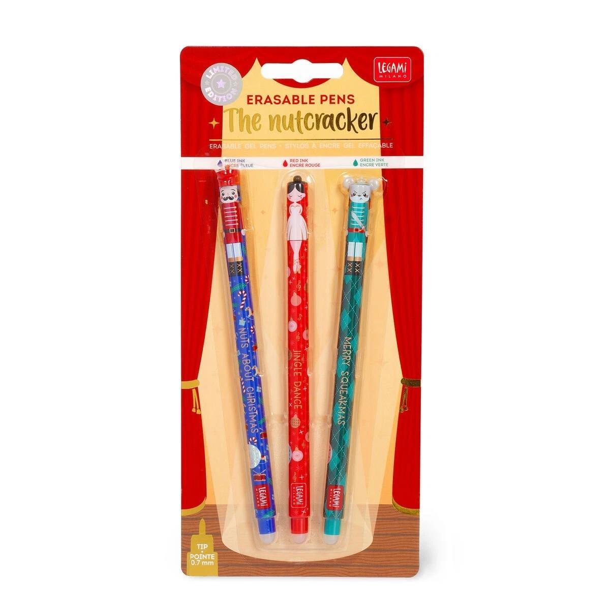 Bleistifte, Legami Gelstifte 3er Set The Nutcracker Weihnachten für Alltag und Zuhause – Hauptansicht