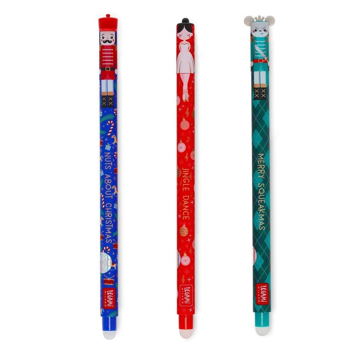 Bleistifte, Legami Gelstifte 3er Set The Nutcracker Weihnachten für Alltag und Zuhause – Detailansicht 10