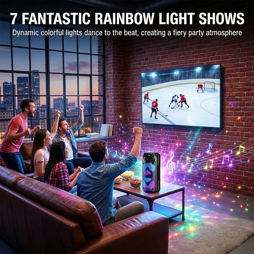 Bluetooth-Lautsprecher, LED-Beleuchtung für Alltag und Zuhause – Detailansicht 8
