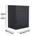 Briefkästen, Schwarz für Alltag und Zuhause – Detailansicht 3