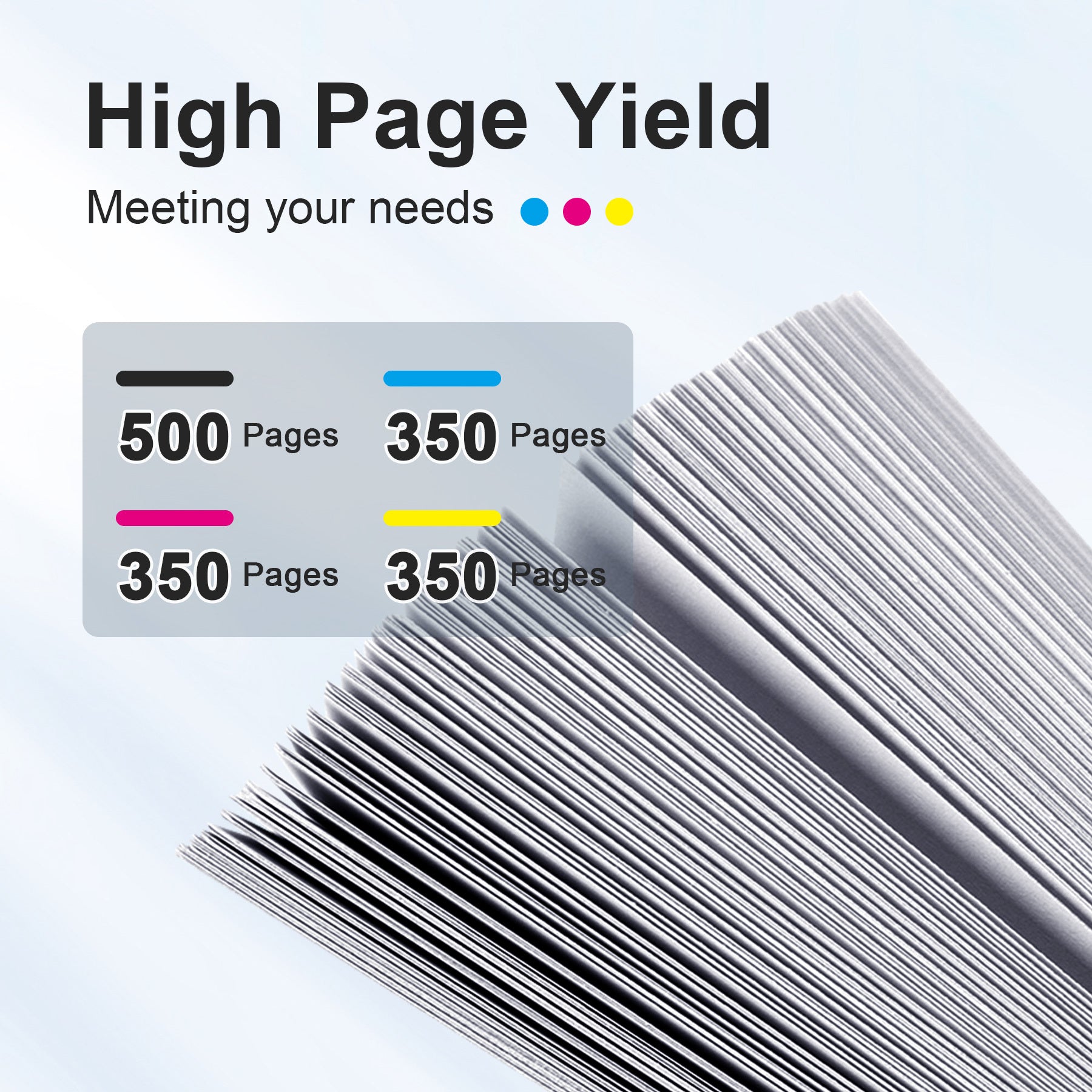 Buch (20er-Pack) 604 XL Druckerpatronen, 500 Seiten für Drucken zu Hause und Büro und Homeoffice – Detailansicht 2