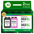 Buch 302 XL Multipack Ersatz für HP 302 Druckerpatronen, 750 Seiten für Drucken zu Hause und Büro – Hauptansicht