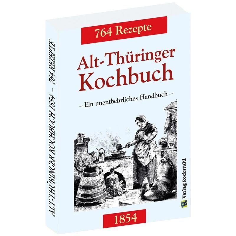 Buch Alt Thüringer Kochbuch 1854, Taschenbuch für Hobby und Kreativprojekte – Hauptansicht