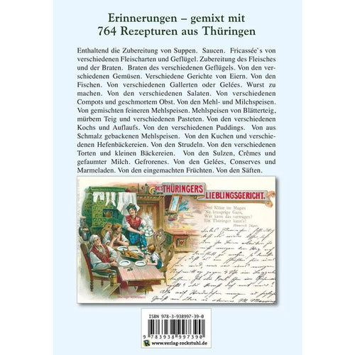 Buch Alt Thüringer Kochbuch 1854, Taschenbuch für Hobby und Kreativprojekte – Detailansicht 2