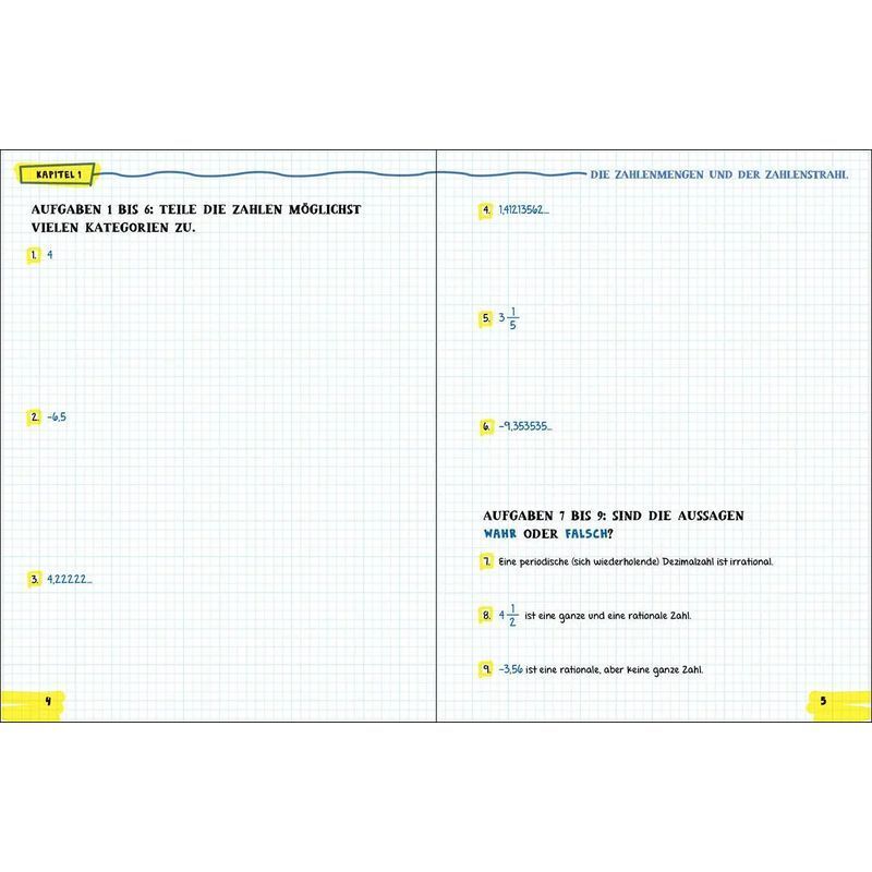 Buch Big Fat Workbook Alle Übungen, die du für Mathe brauchst, Taschenbuch für Hobby und Kreativprojekte – Detailansicht 4