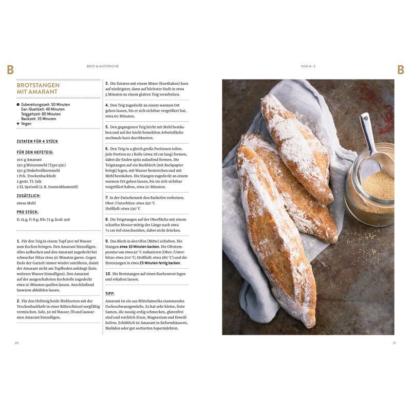 Buch Brot & Aufstriche von A Z für Alltag und Zuhause – Detailansicht 2