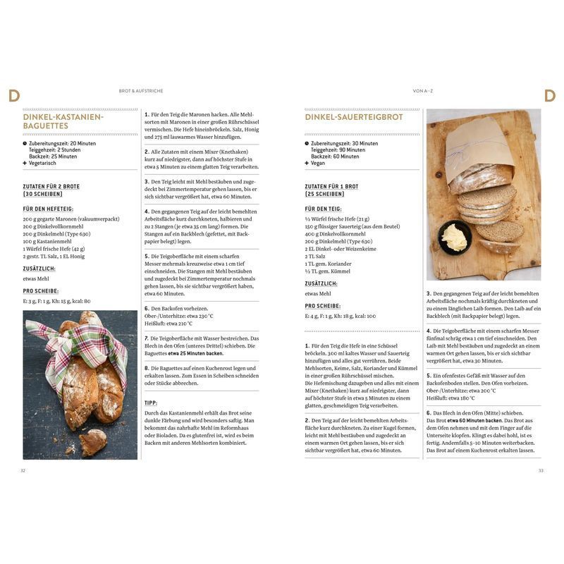 Buch Brot & Aufstriche von A Z für Alltag und Zuhause – Detailansicht 3