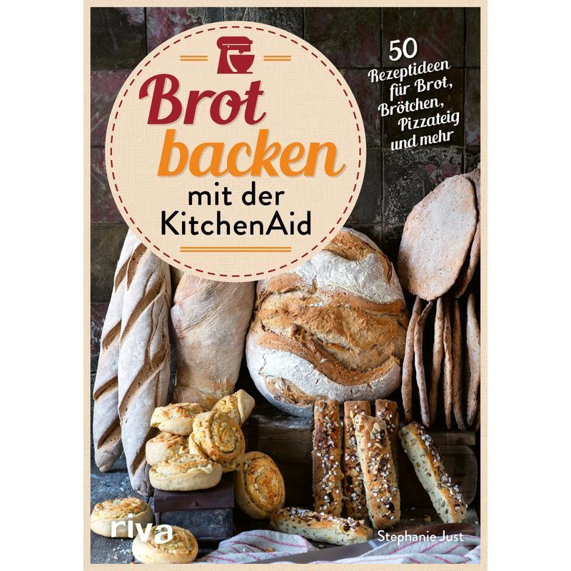 Buch Brot backen mit der KitchenAid für Küche und Essbereich – Hauptansicht