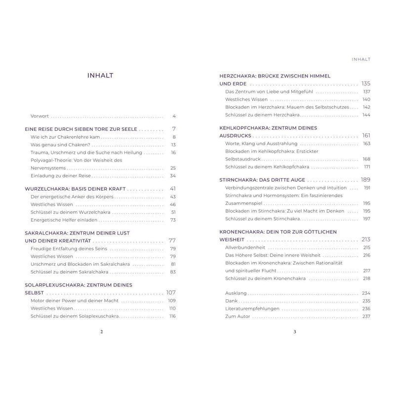 Buch Chakra 7 Tore zur Seele für Körper und Alltag – Detailansicht 2