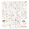 Buch colortouch Hochzeit Sticker Gästebuch (325 Motive), Aufkleber, Deutsch für Fotoalbum und Scrapbook – Hauptansicht