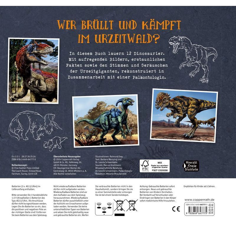 Buch Das große Dinosaurier Soundbuch für Alltag und Zuhause – Detailansicht 2