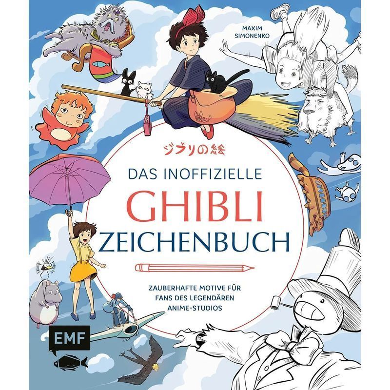 Buch Das inoffizielle Ghibli Zeichenbuch Zauberhafte Motive für Fans des, Taschenbuch für Hobby – Hauptansicht