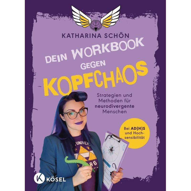 Buch Dein Workbook gegen Kopfchaos, Taschenbuch für Hobby und Kreativprojekte – Hauptansicht