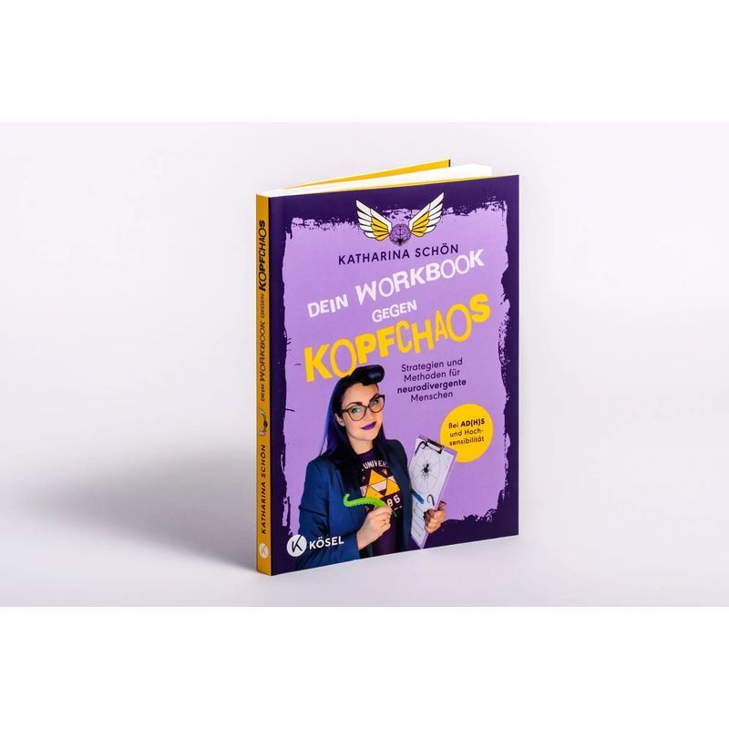 Buch Dein Workbook gegen Kopfchaos, Taschenbuch für Hobby und Kreativprojekte – Detailansicht 3