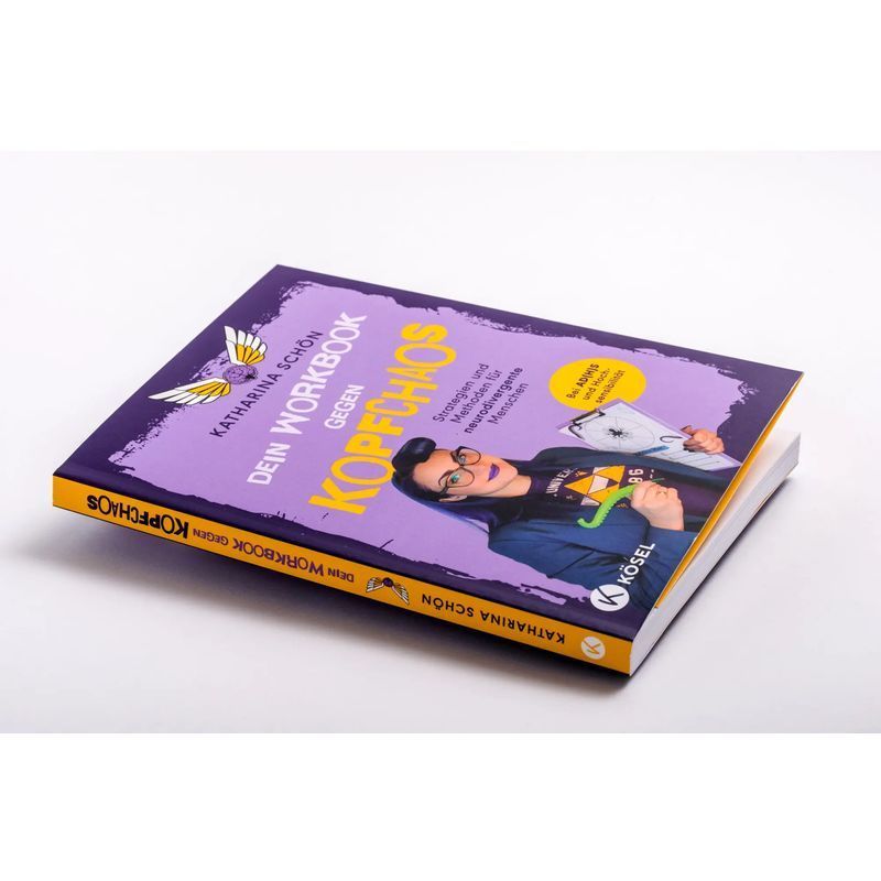 Buch Dein Workbook gegen Kopfchaos, Taschenbuch für Hobby und Kreativprojekte – Detailansicht 4