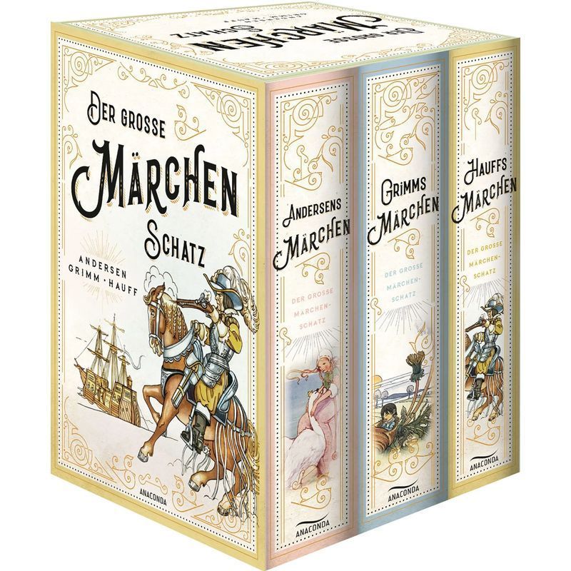 Buch Der große Märchenschatz (Andersens Märchen Grimms Märchen Hauffs für Haustiere und Zuhause – Hauptansicht