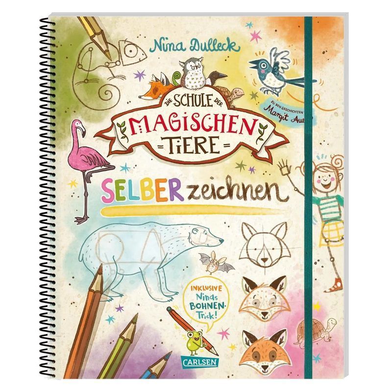 Buch Die Schule der magischen Tiere: SELBERzeichnen, Taschenbuch für Hobby und Kreativprojekte – Hauptansicht