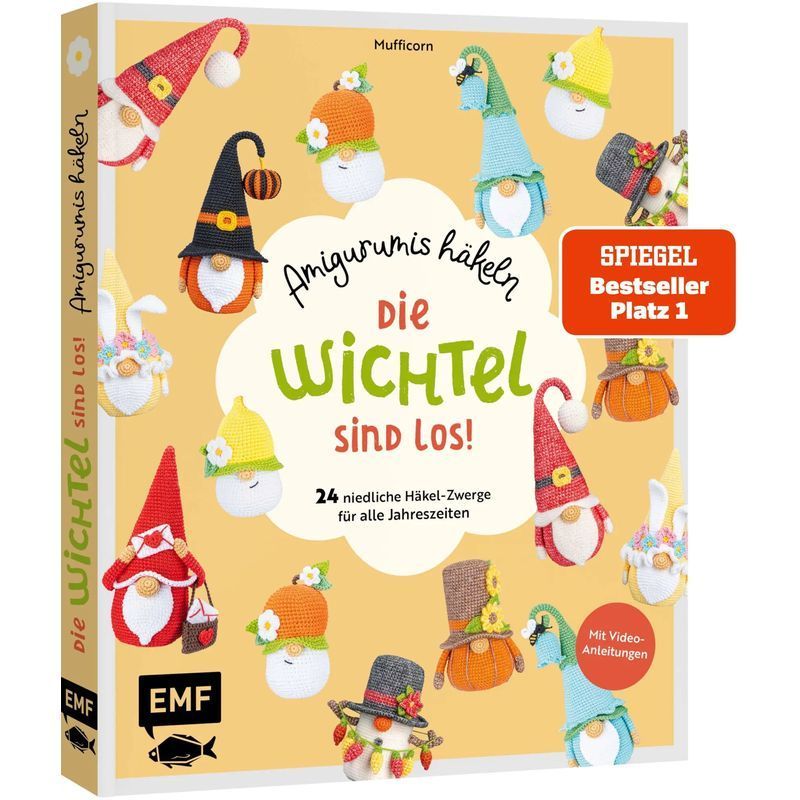 Buch Die Wichtel sind los Amigurumis häkeln, Taschenbuch für Hobby und Kreativprojekte – Hauptansicht