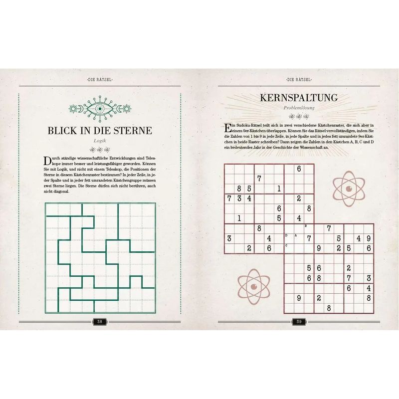 Buch Einsteins Rätselbuch Logikrätsel für geniale Köpfe für Alltag und Zuhause – Detailansicht 3
