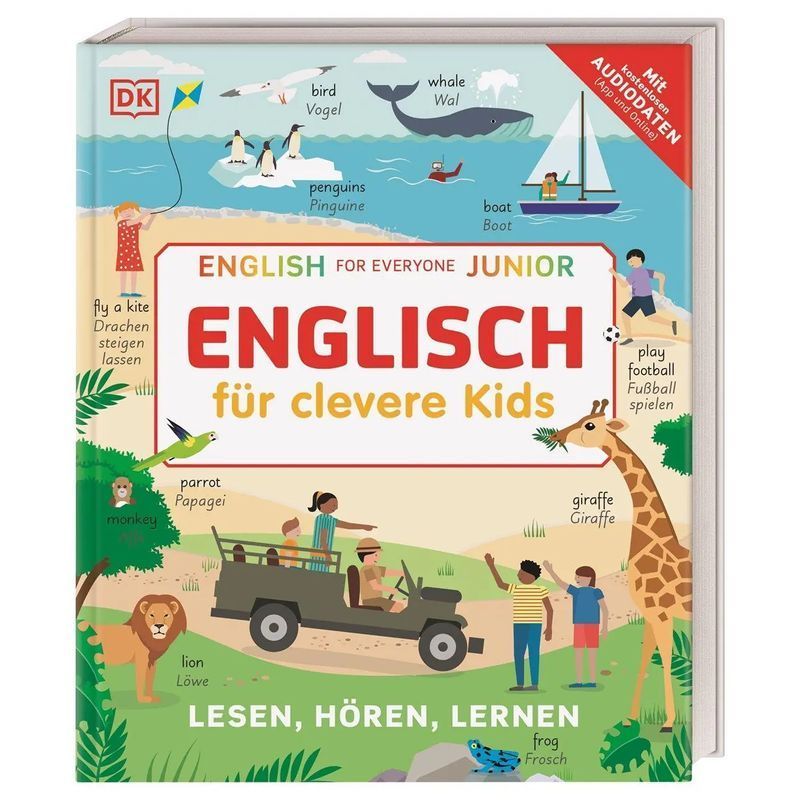 Buch Englisch für clevere Kids, Taschenbuch für Hobby und Kreativprojekte – Hauptansicht