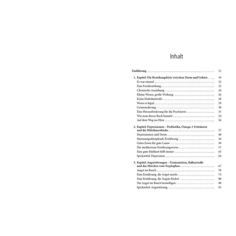 Buch Ernährung für die Psyche, Taschenbuch für Hobby und Kreativprojekte – Detailansicht 3