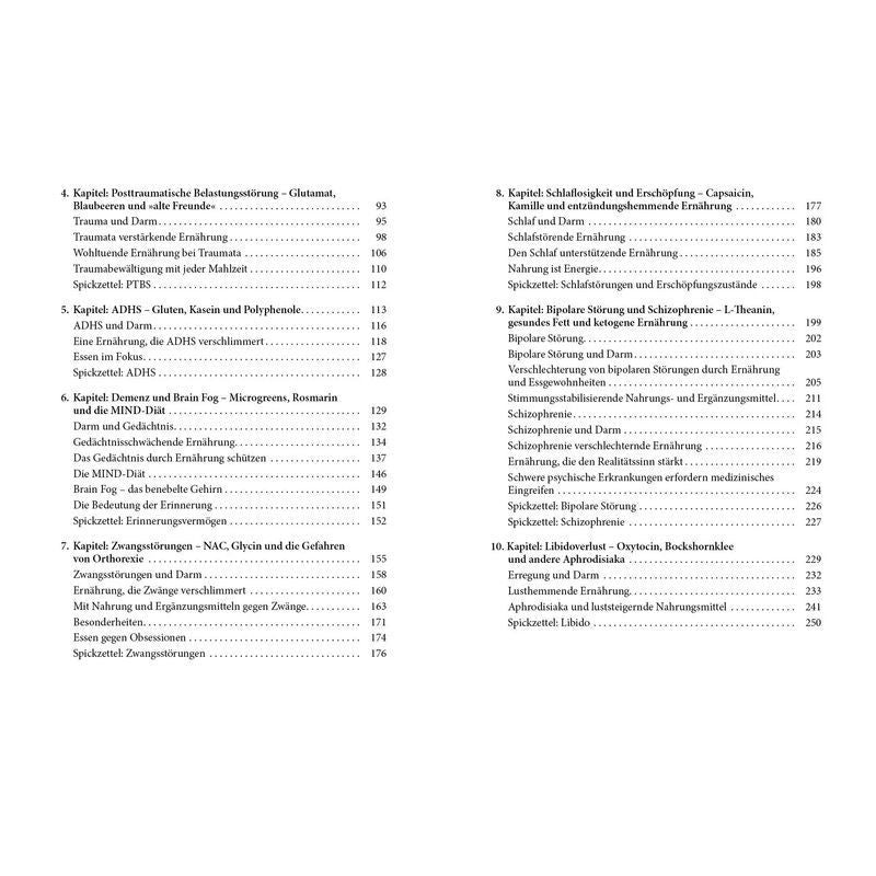 Buch Ernährung für die Psyche, Taschenbuch für Hobby und Kreativprojekte – Detailansicht 4