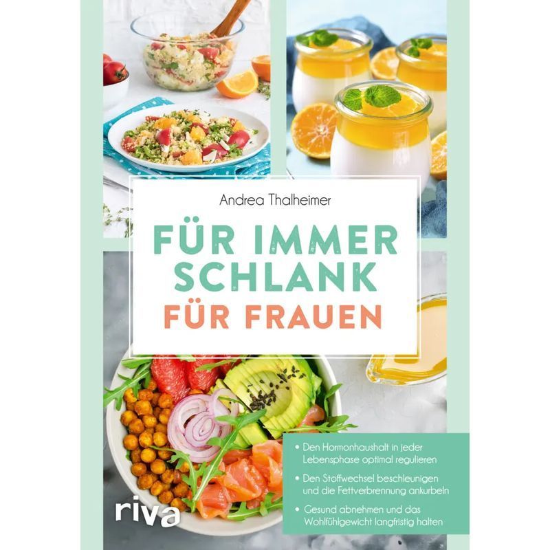 Buch Für immer schlank, für Frauen, Den Hormonhaushalt in jeder, Taschenbuch für Hobby und Kreativprojekte – Hauptansicht