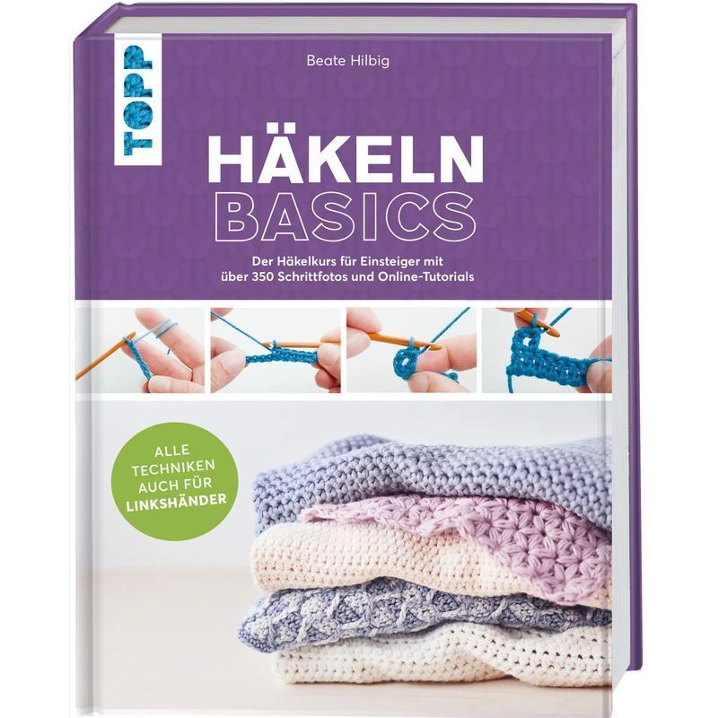 Buch Häkeln basics Alle Techniken auch für Linkshänder für Alltag und Zuhause – Hauptansicht