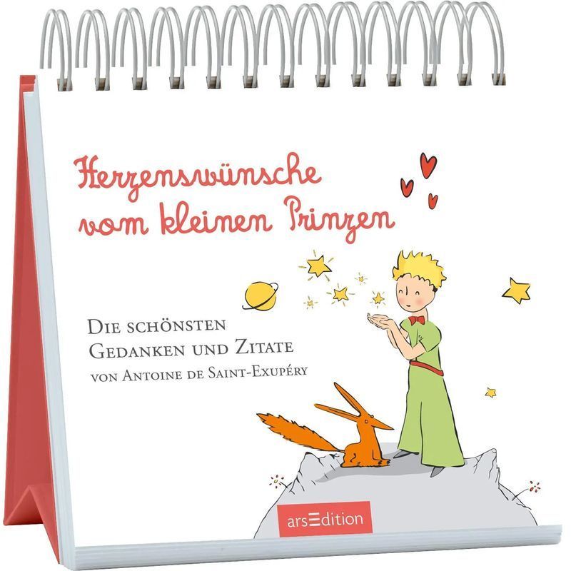Buch Herzenswünsche vom kleinen Prinzen, Taschenbuch für Hobby und Kreativprojekte – Hauptansicht