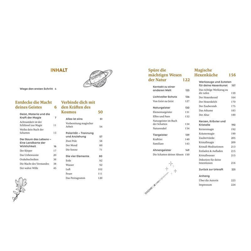 Buch Hexenwissen und weiße Magie für Alltag und Zuhause – Detailansicht 2