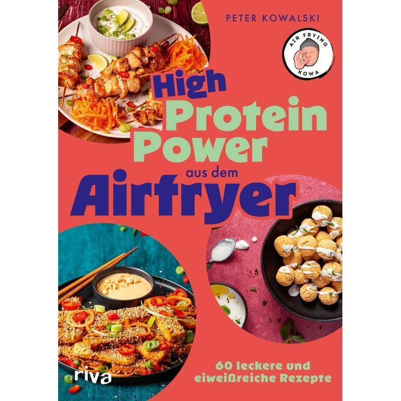 Buch High Protein Power aus dem Airfryer, Taschenbuch für Hobby und Kreativprojekte – Hauptansicht