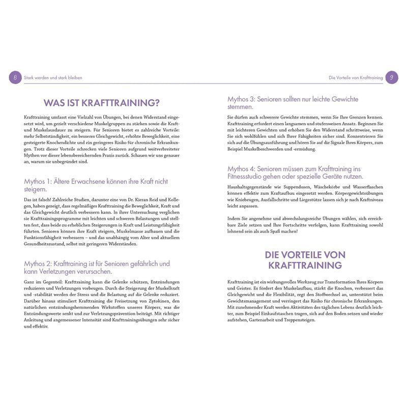 Buch Nur 10 Minuten Krafttraining für Senioren, Taschenbuch für Hobby und Kreativprojekte – Detailansicht 3