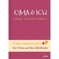 Buch Oma und ich unsere schönsten Momente, Mitmach und Ausfüllbuch für Omas und ihre Enkelkinder Kreatives – Hauptansicht