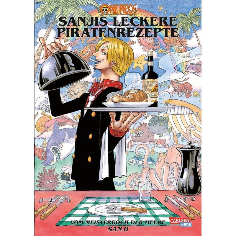 Buch One Piece Sanjis leckere Piratenrezepte für Fahrzeug und unterwegs – Hauptansicht