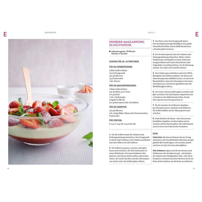 Buch Partyrezepte von A Z für Feste und Gäste schnell – Detailansicht 2
