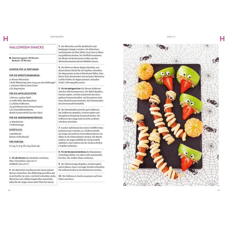 Buch Partyrezepte von A Z für Feste und Gäste schnell – Detailansicht 4