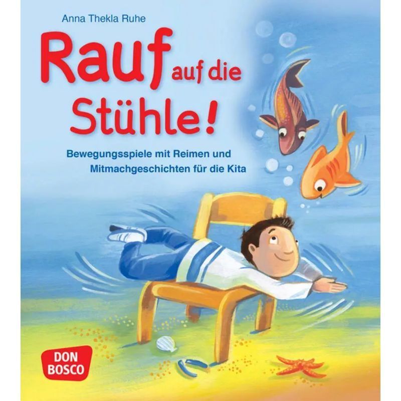 Buch Rauf auf die Stühle, Taschenbuch für Hobby und Kreativprojekte – Hauptansicht