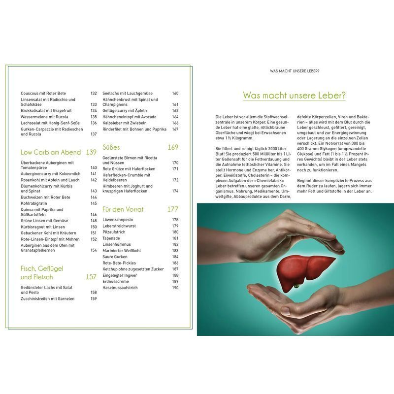 Buch Richtig essen bei Fettleber, Taschenbuch für Hobby und Kreativprojekte – Detailansicht 3