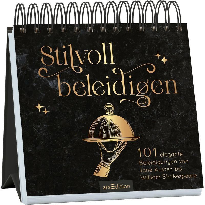 Buch Stilvoll beleidigen, Taschenbuch für Hobby und Kreativprojekte – Hauptansicht